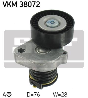 Rolka napinacza paska osprzętu SKF VKM 38072
