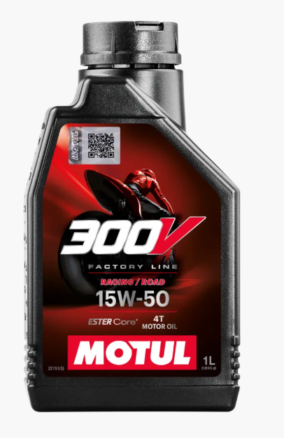 Olej silnikowy MOTUL 300V ROAD RACING 15W50 1L
