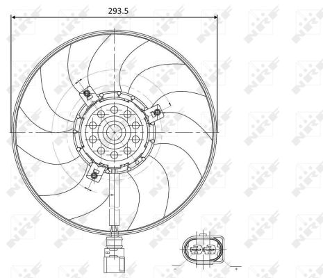 Wentylator NRF 47395