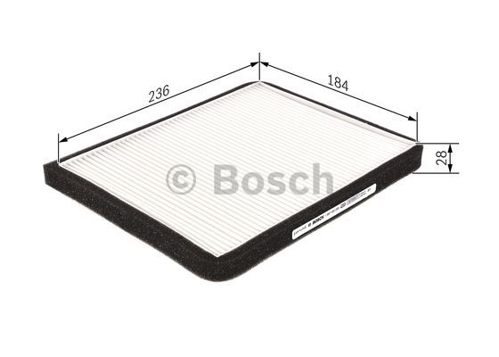 Filtr kabinowy BOSCH 1 987 432 255