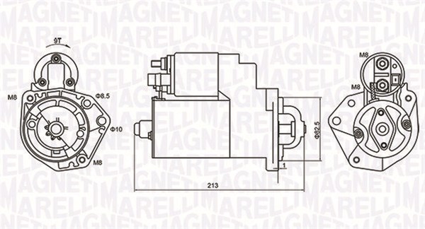 Rozrusznik MAGNETI MARELLI 063720880010