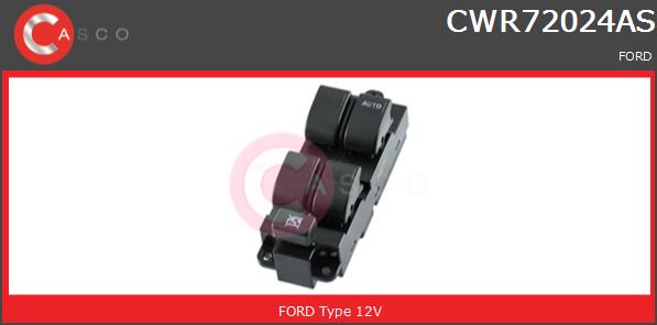 Przełącznik podnośnika szyby CASCO CWR72024AS