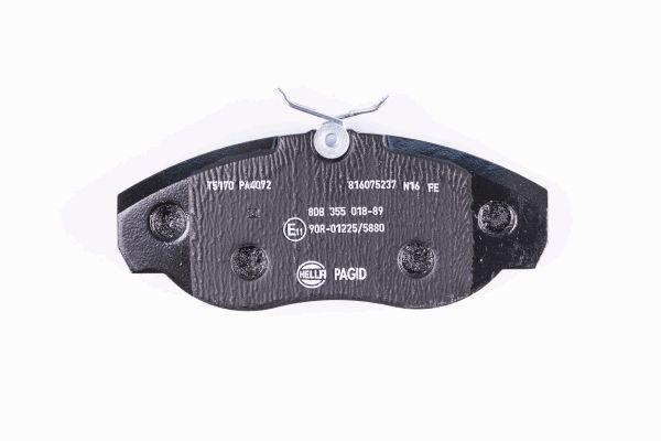 Klocki hamulcowe HELLA 8DB 355 018-891