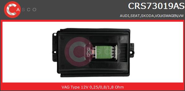 Opornik wentylatora CASCO CRS73019AS