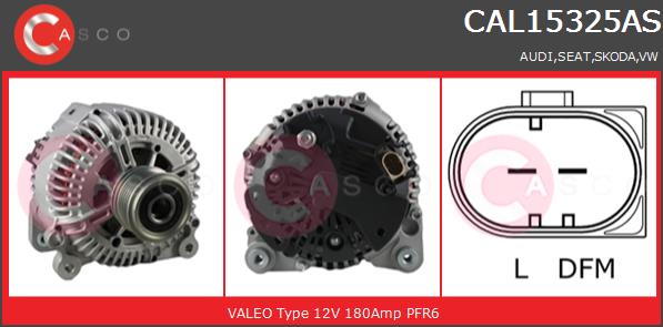 Alternator CASCO CAL15325AS
