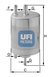 Filtr paliwa UFI 31.958.00
