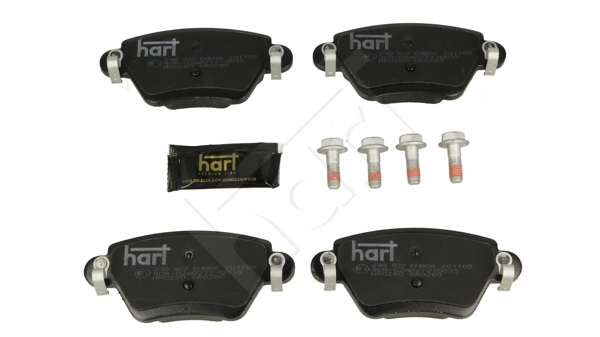 Klocki hamulcowe HART 248 922