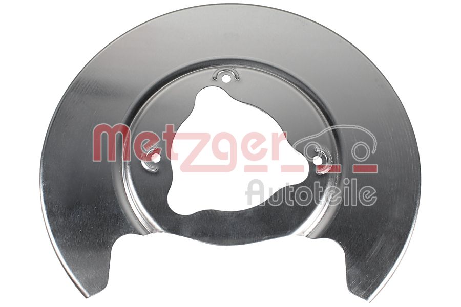 Panel rozbryzgiwujący, tarcza hamulcowa METZGER 6115568