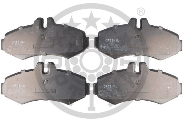 Klocki hamulcowe OPTIMAL BP-10324
