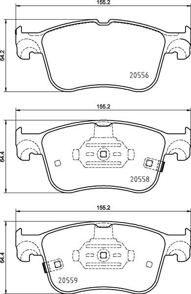 Klocki hamulcowe BREMBO P 24 218