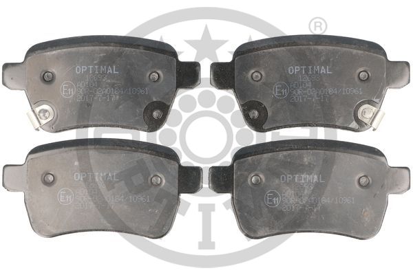 Klocki hamulcowe OPTIMAL BP-12693