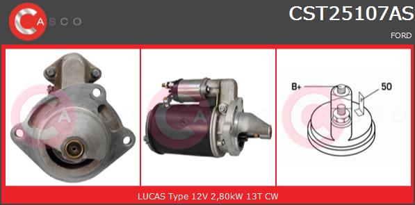 Rozrusznik CASCO CST25107AS