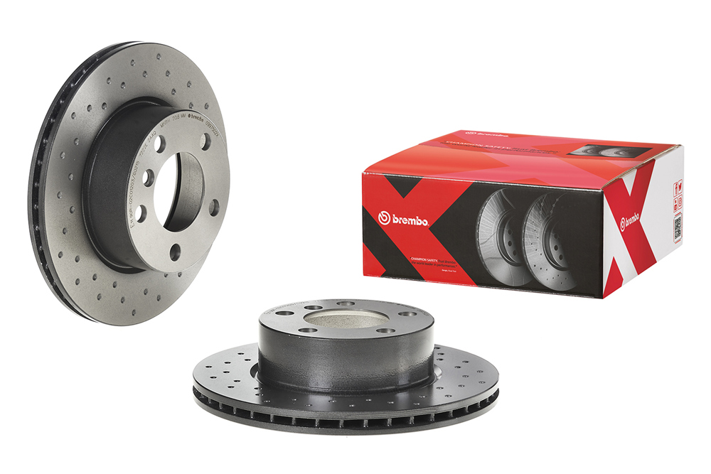 Tarcza hamulcowa BREMBO 09.9750.2X