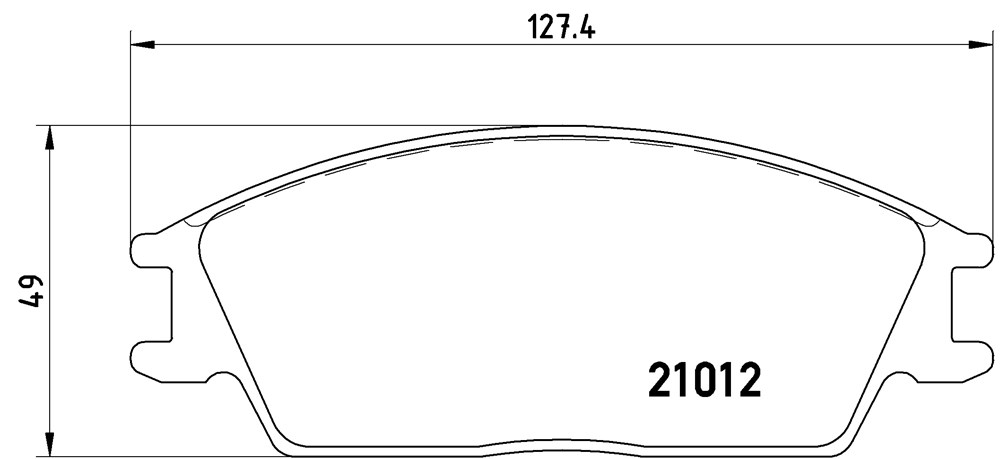 Klocki hamulcowe BREMBO P 30 001