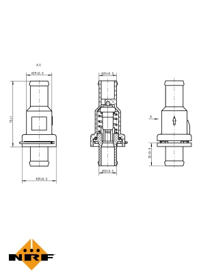Termostat NRF 725175