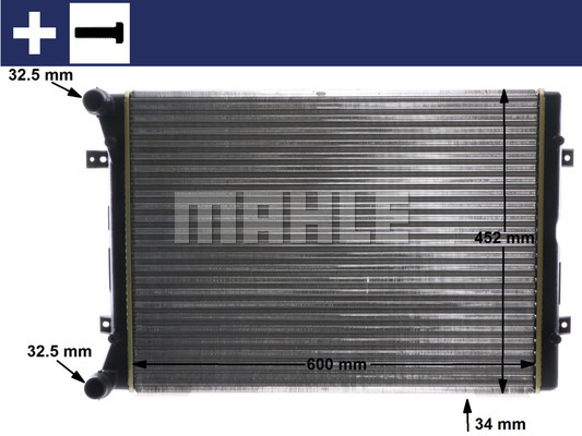 Chłodnica MAHLE CR 2038 000S