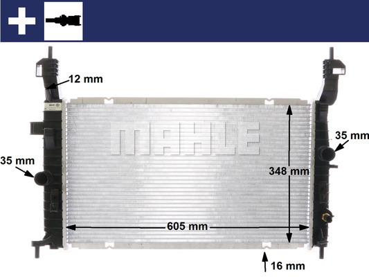 Chłodnica MAHLE CR 2120 000S