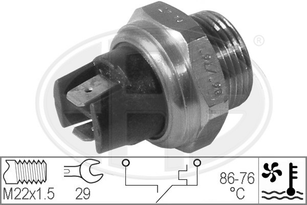 Włącznik wentylatora ERA 330292