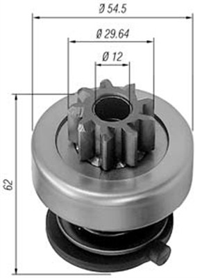 Bendiks rozrusznika MAGNETI MARELLI 940113020167