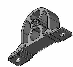 Wieszak ukladu wydechowego WALKER 80144