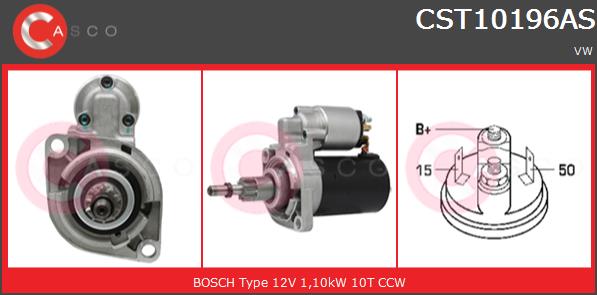 Rozrusznik CASCO CST10196AS