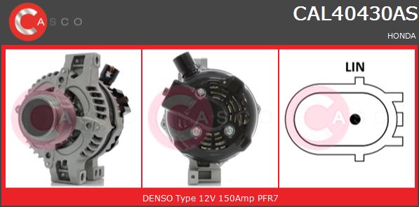 Alternator CASCO CAL40430AS