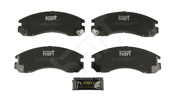 Klocki hamulcowe HART 248 896