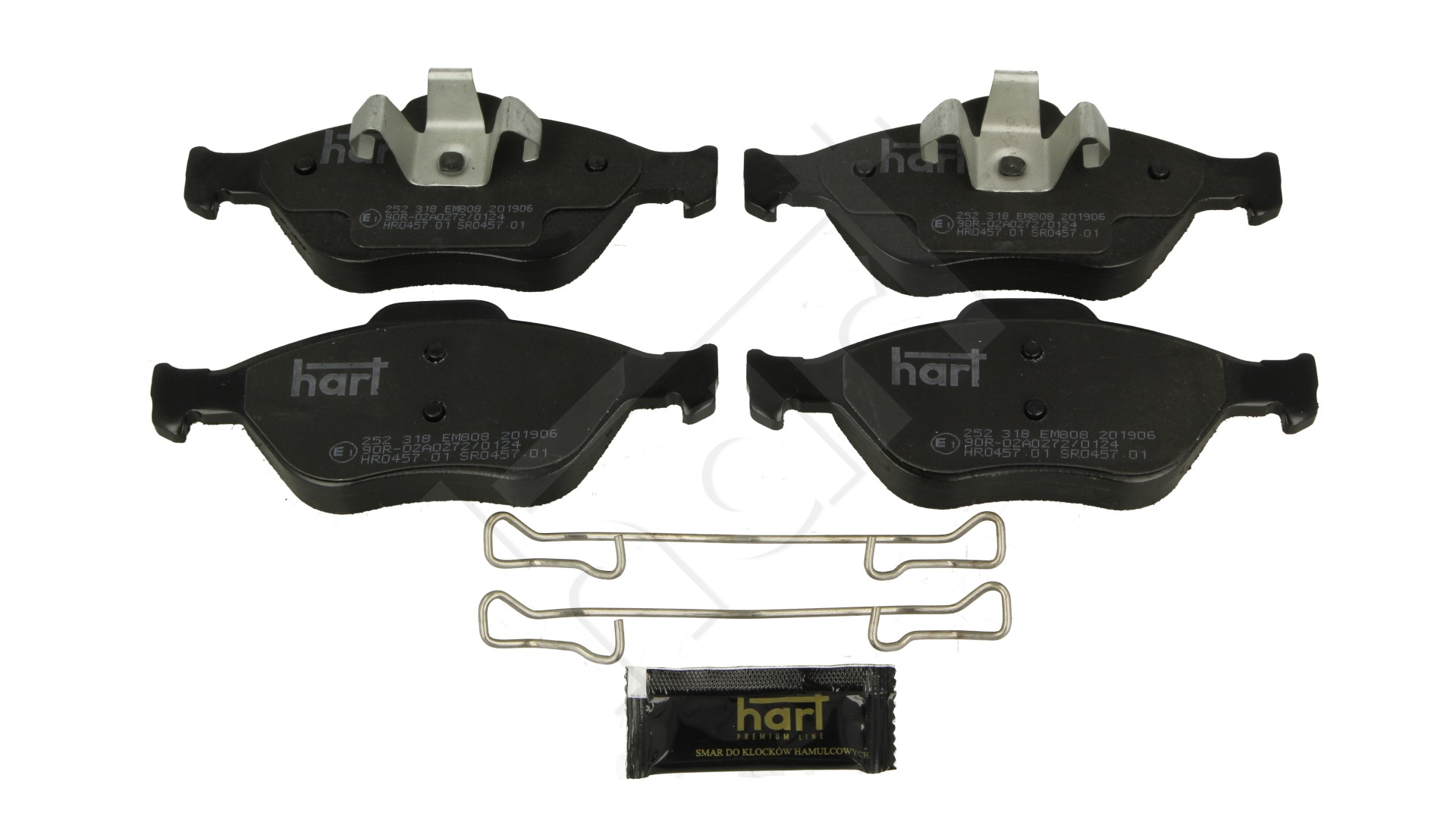 Klocki hamulcowe HART 252 318