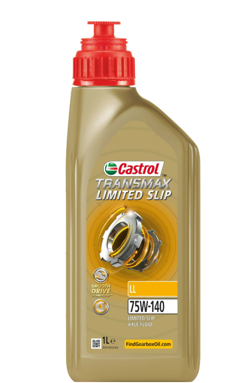OLEJ PRZEKŁADNIOWY CASTROL 75W-140 TRANSMAX LL SLIP 1L