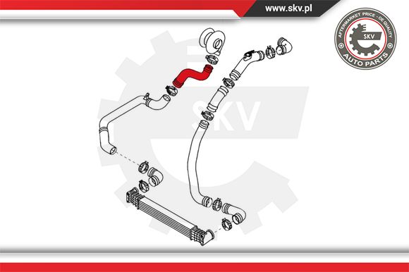 Przewód powietrza doładowującego ESEN SKV 24SKV151