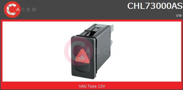 Włącznik świateł awaryjnych CASCO CHL73000AS