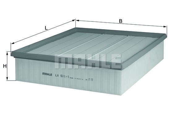 Filtr powietrza KNECHT LX 511/1