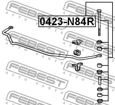 Łącznik stabilizatora FEBEST 0423-N84R
