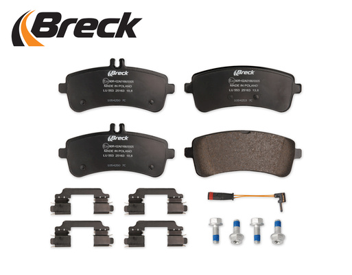 Klocki hamulcowe BRECK 25163 00 553 00