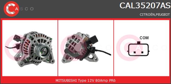 Alternator CASCO CAL35207AS