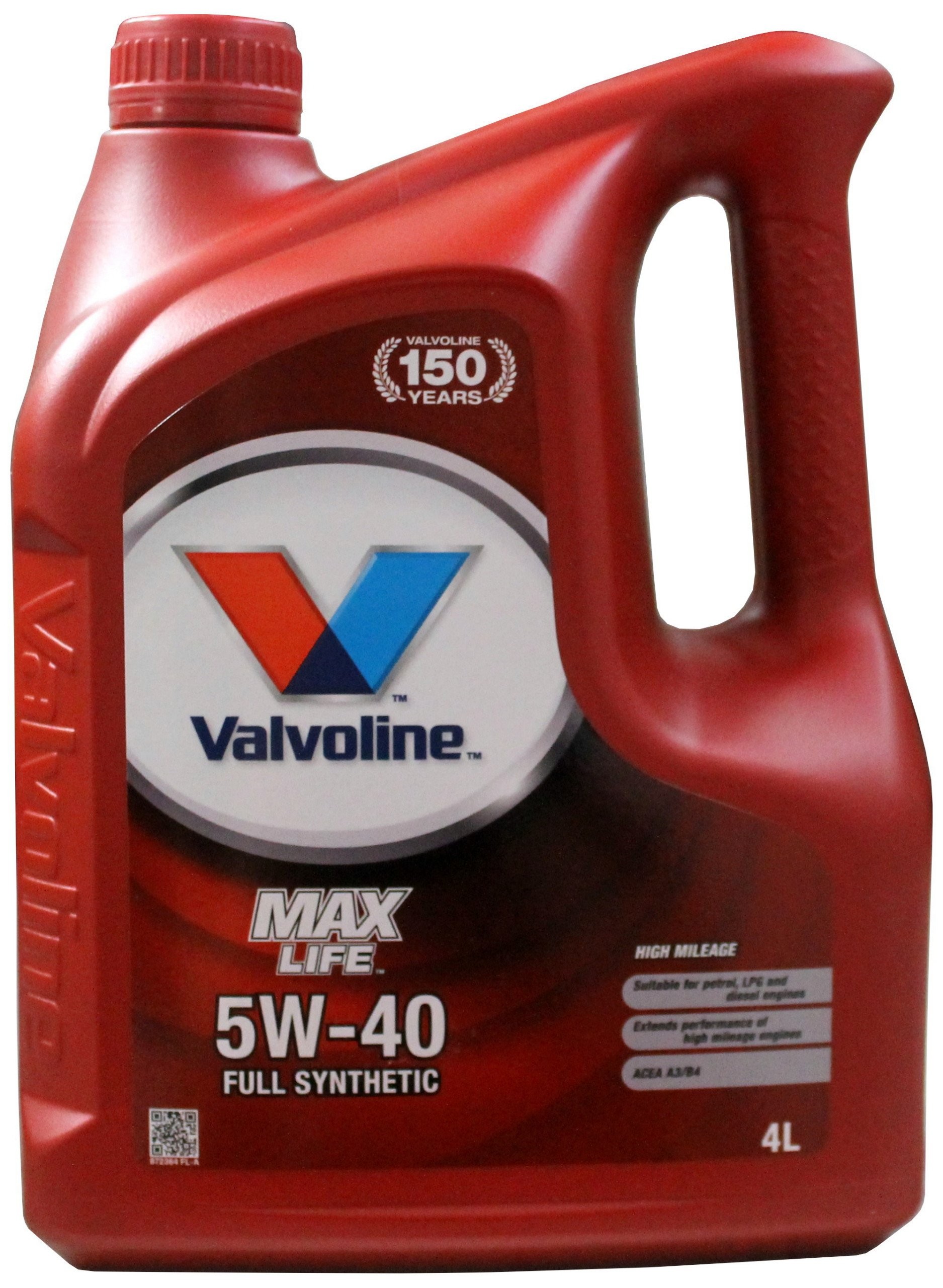 Olej silnikowy VALVOLINE 5W40MAX4