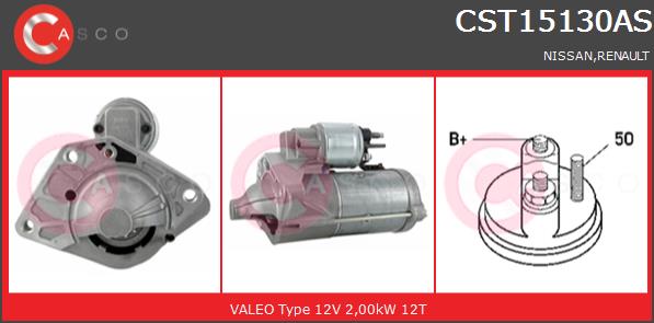 Rozrusznik CASCO CST15130AS