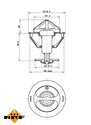 Termostat NRF 725200