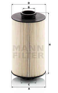 Filtr paliwa MANN-FILTER PU 10 029 z