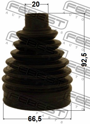 Osłona przegubu FEBEST 0117P-ACA33R