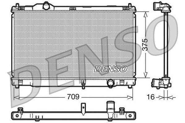Chłodnica DENSO DRM51001