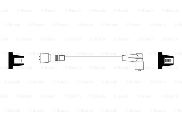 Przewód zapłonowy BOSCH 0 986 356 230