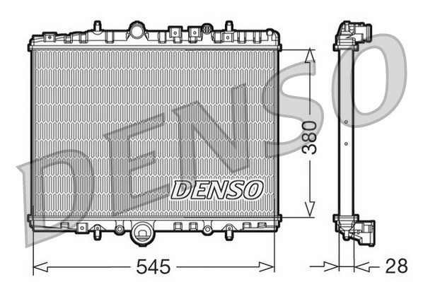 Chłodnica DENSO DRM07056