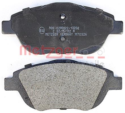 Klocki hamulcowe METZGER 1170326