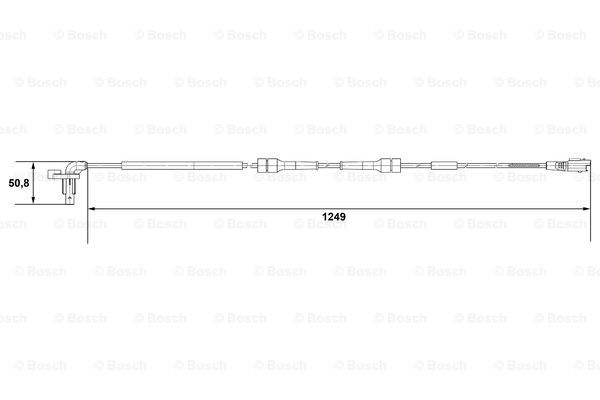 Czujnik ABS BOSCH 0 265 007 666