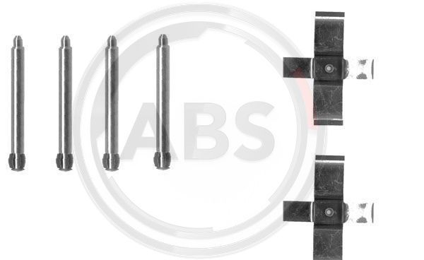 Zestaw akcesoriów montażowych  klocków hamulcowych A.B.S. 1195Q