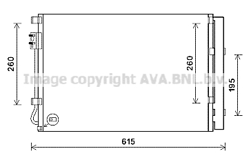Skraplacz klimatyzacji AVA QUALITY COOLING KAA5280D