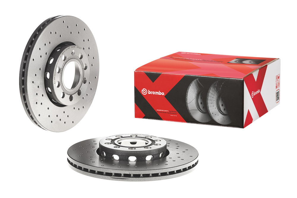 Tarcza hamulcowa BREMBO 09.5745.2X