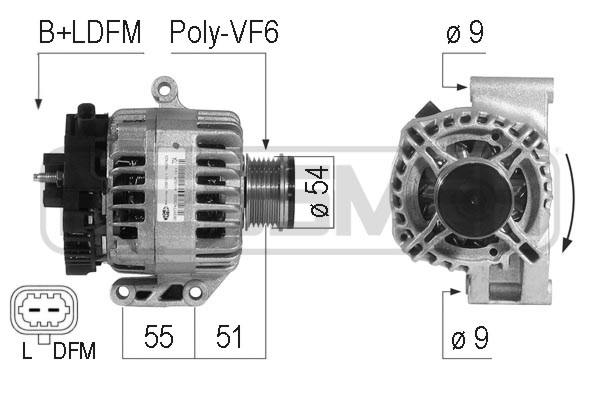 Alternator ERA 210734A