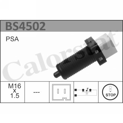 Włącznik świateł STOP CALORSTAT BY VERNET BS4502